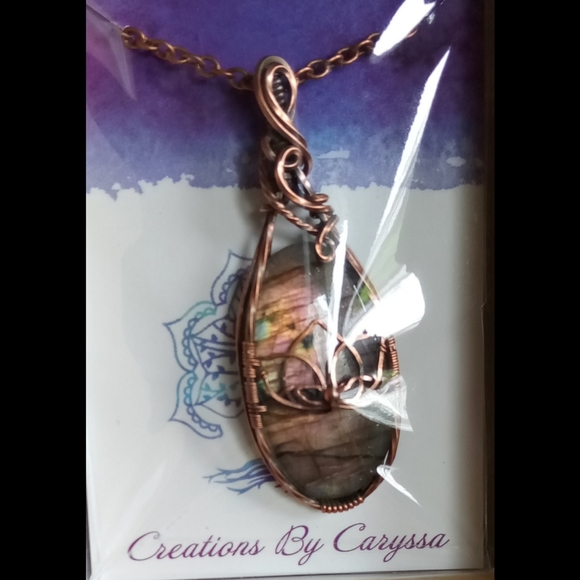 ✨ 3x HP ✨ Handmade 🪷 with Labradorite Necklace 🌅 - Picture 6 of 12